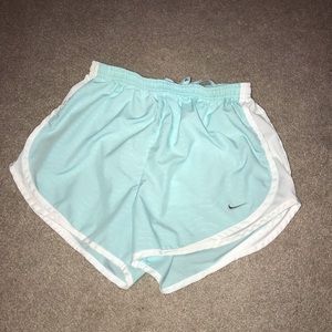 Bike Baby Blue Running Shorts